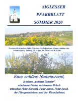 PFARRBLATT Ferien 2020