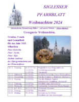 PFARRBLATT Weihnachten 2024