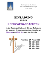 Einladung zur Kreuzwegandacht